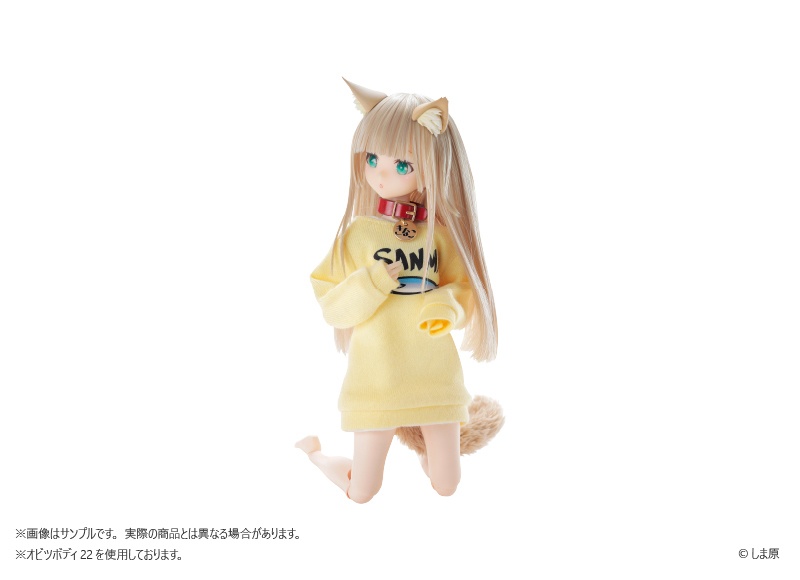 うちのねこが女の子でかわいい 1/6 きなこ ドール+SANMAトレーナー