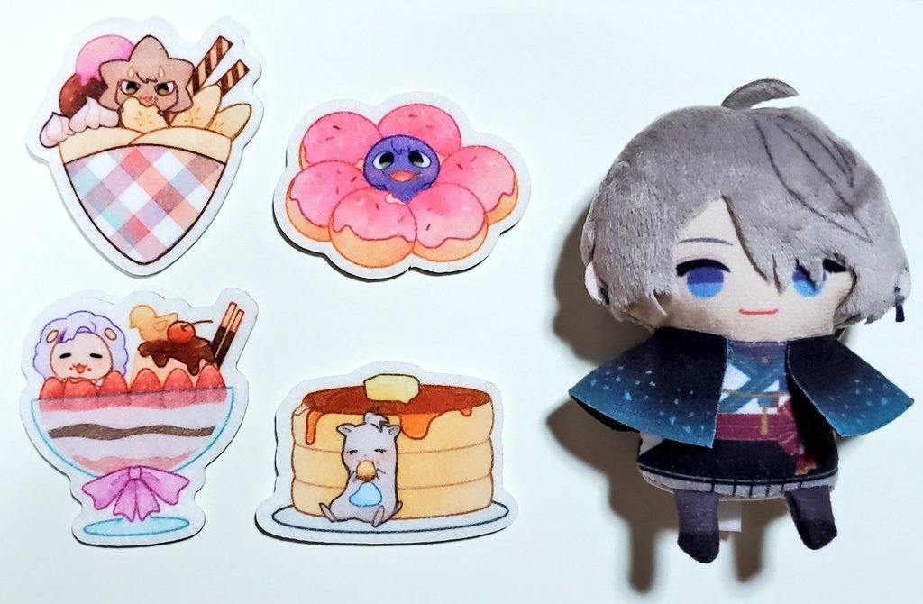 【非公式】ろふまるフェルトステッカー