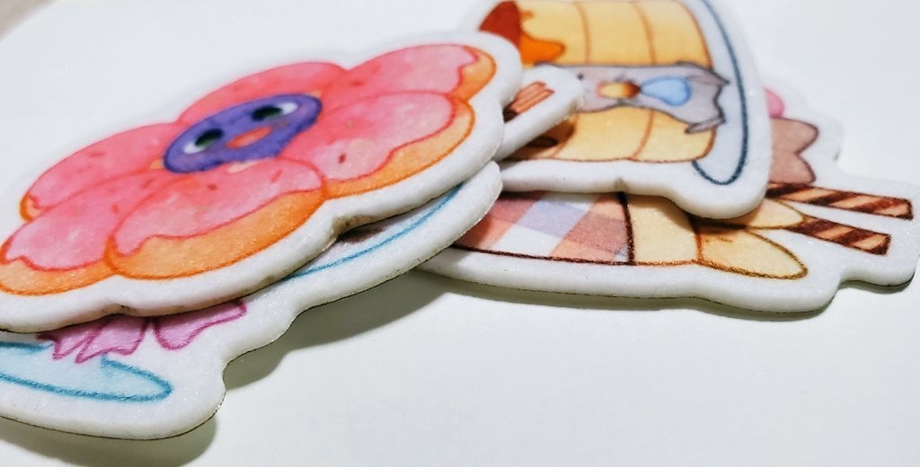 【非公式】ろふまるフェルトステッカー