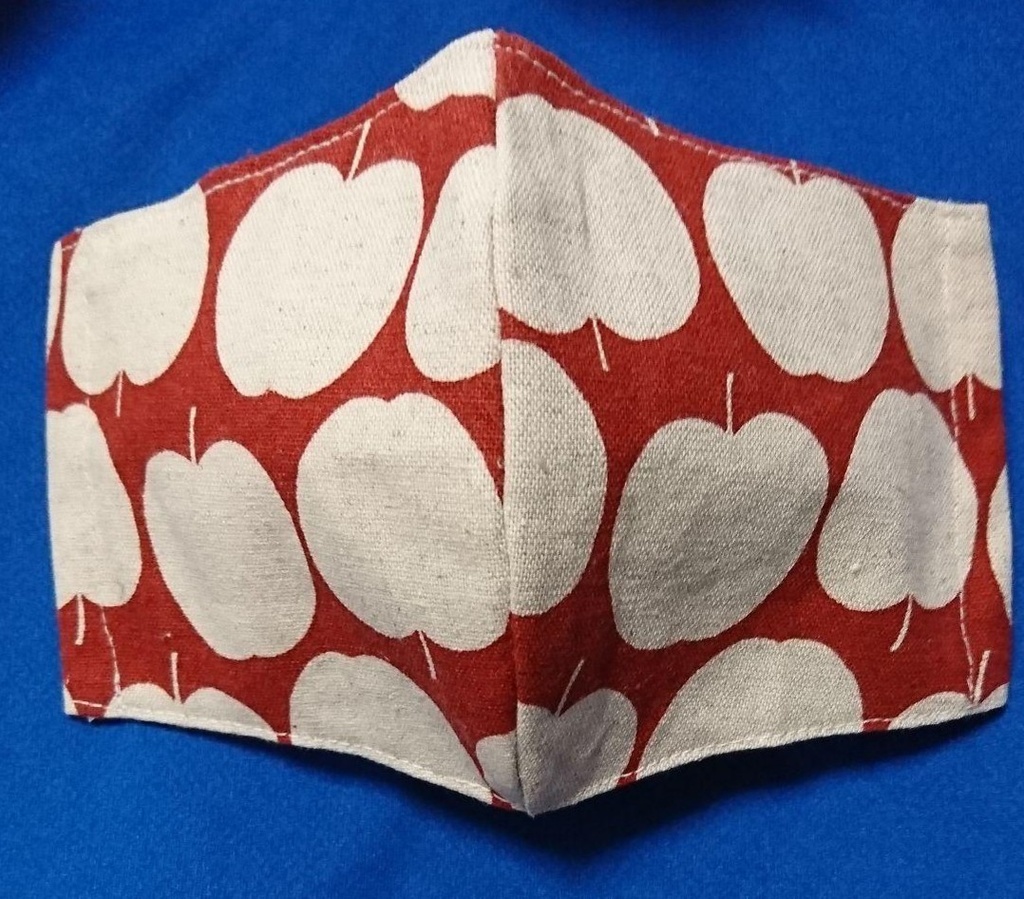 ハンドメイドマスク りんご