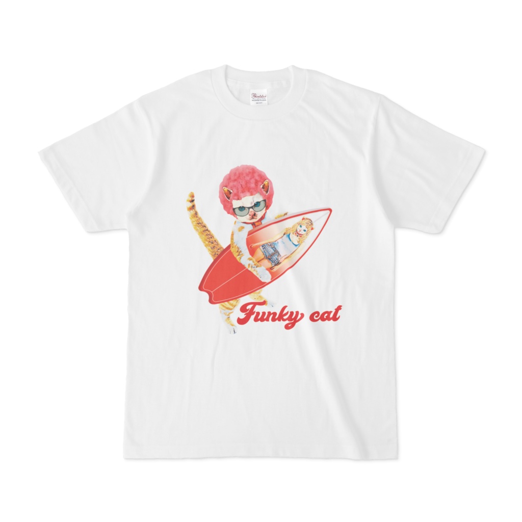 【Tシャツ】FANKY CAT サーファー