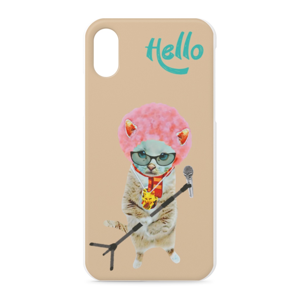 【iPhoneケース】チビFANKY CAT