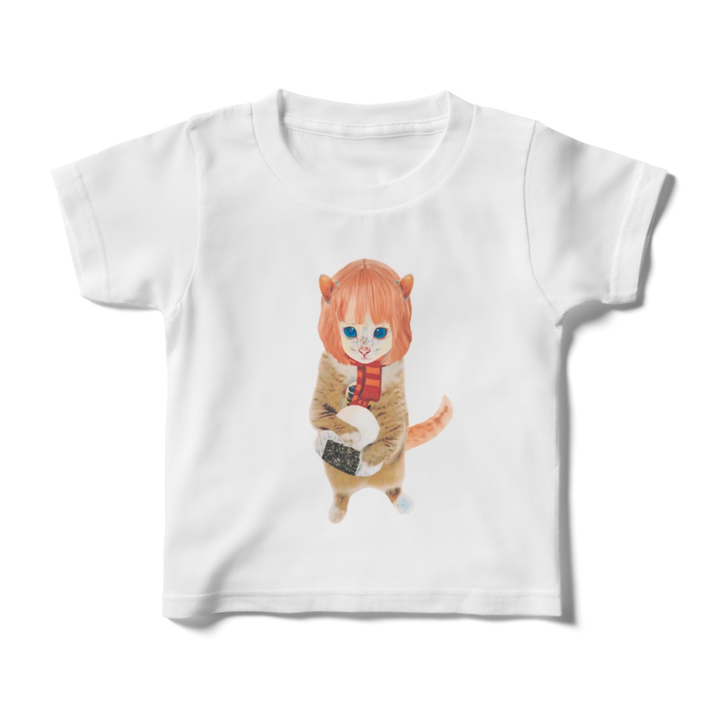 【キッズTシャツ】OMUSUBI CAT
