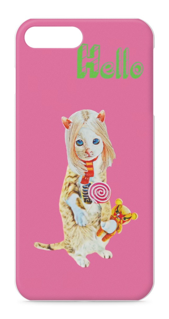 【iPhoneケース】チビCAT GIRL