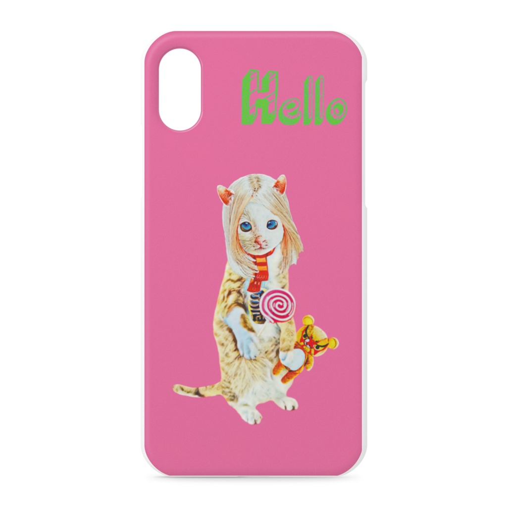 【iPhoneケース】チビCAT GIRL