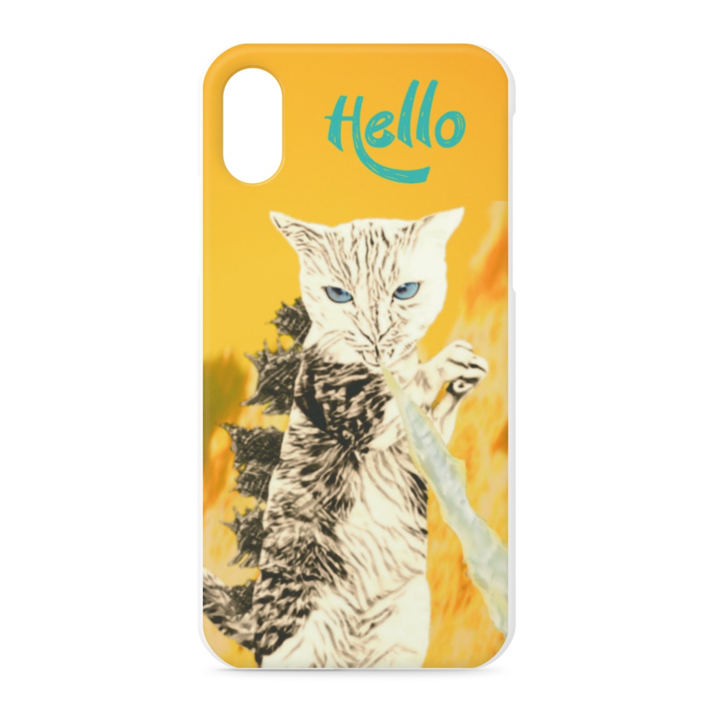 【iPhoneケース】ニャジラ