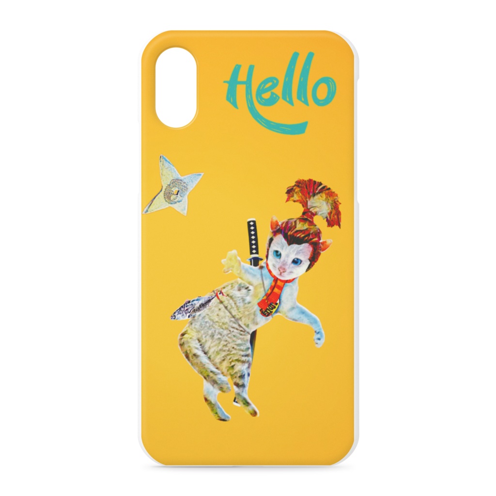 【iPhoneケース】NINJA CAT