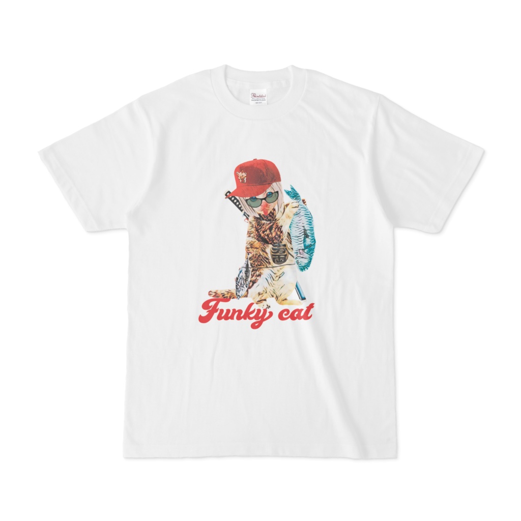 【Tシャツ】Fanky cat Fish