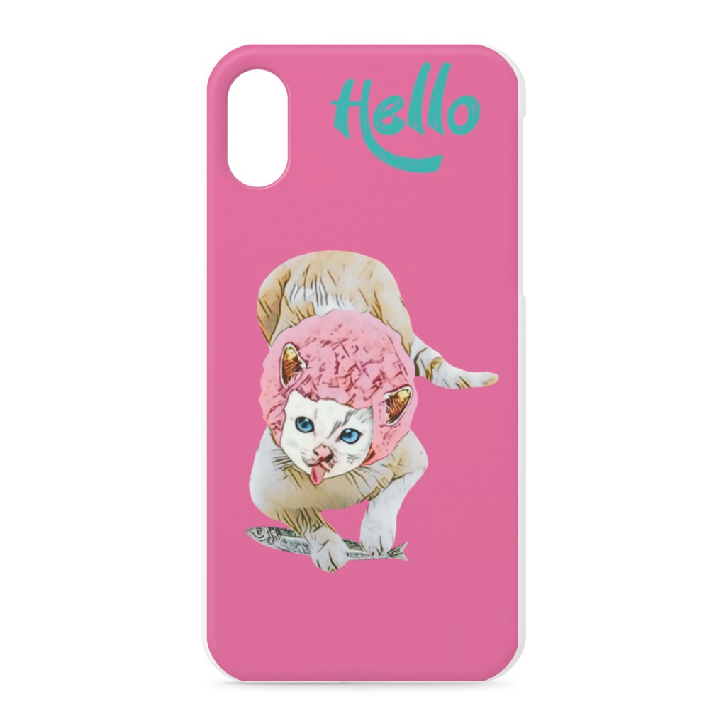 【iPhoneケース】アフロ CAT