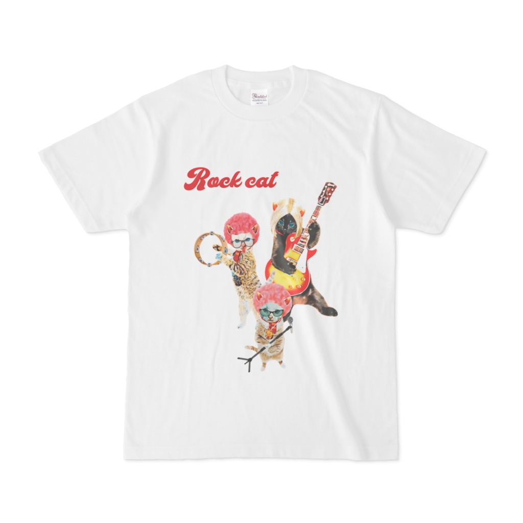 【Tシャツ】Rock cat