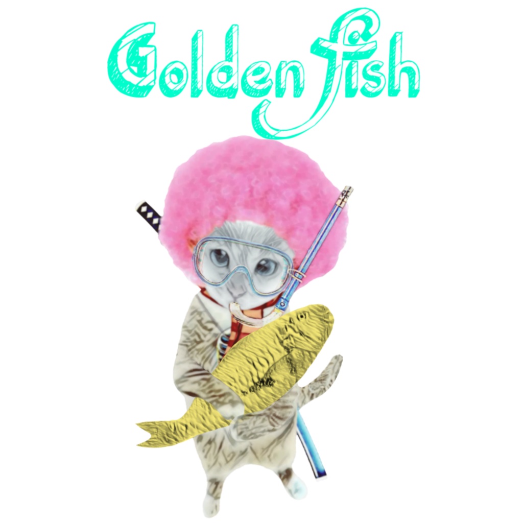 【Tシャツ】Golden fish