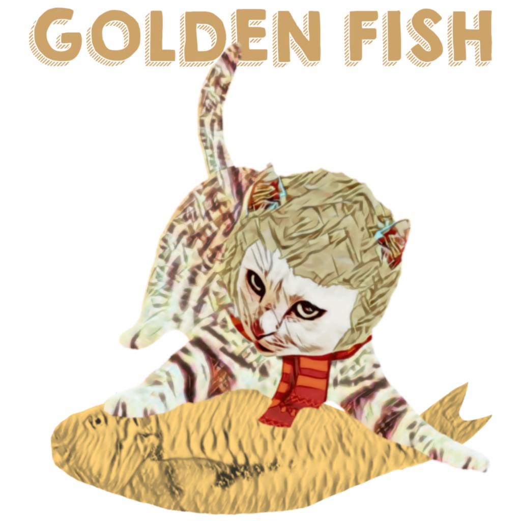 【Tシャツ】GOLDEN FISH 2