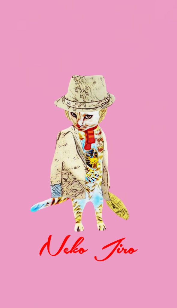 【スマホケース】Neko Jiro