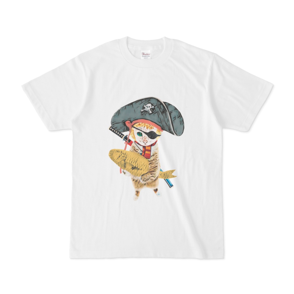 【Tシャツ】海賊キャット