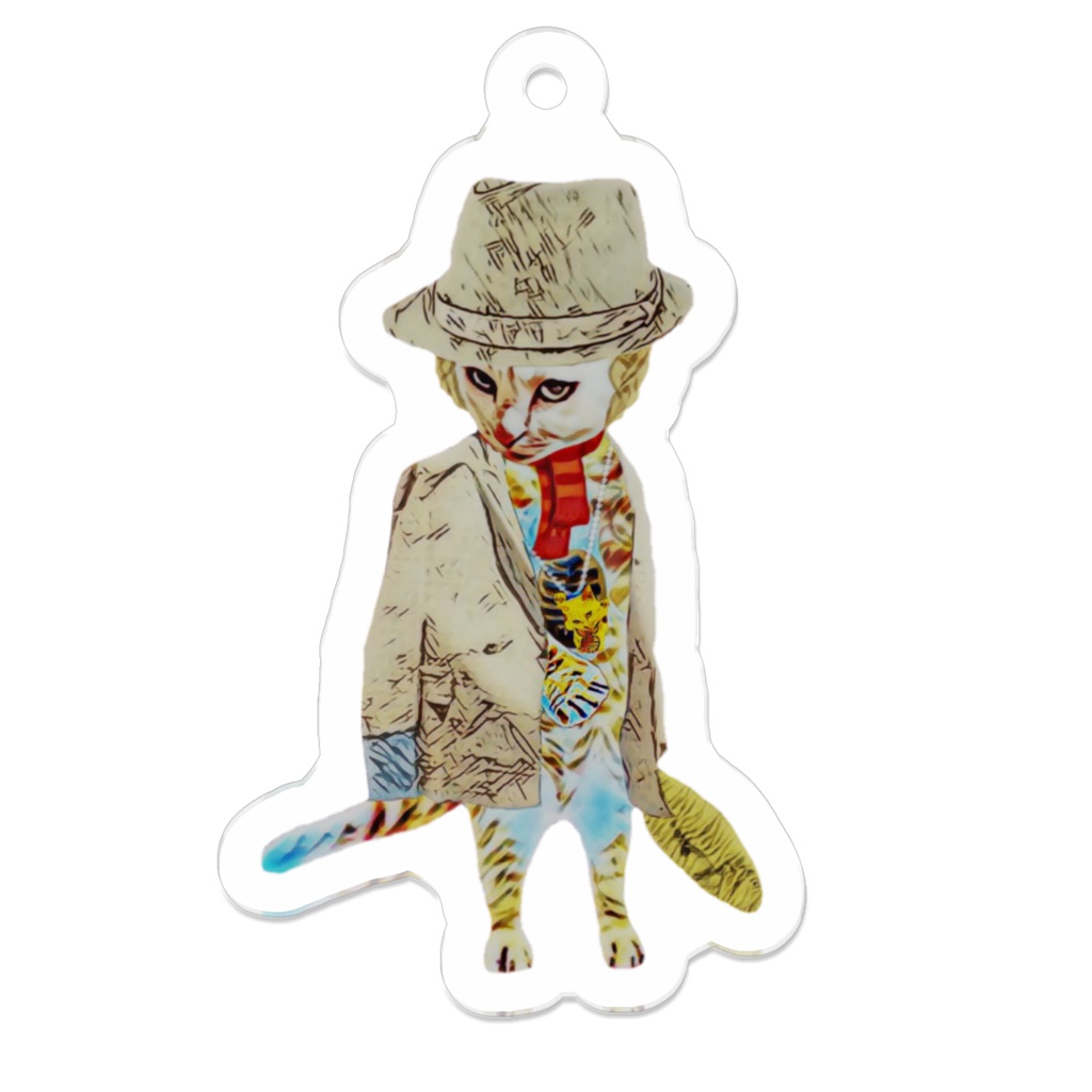 【アクリルキーホルダー】猫次郎