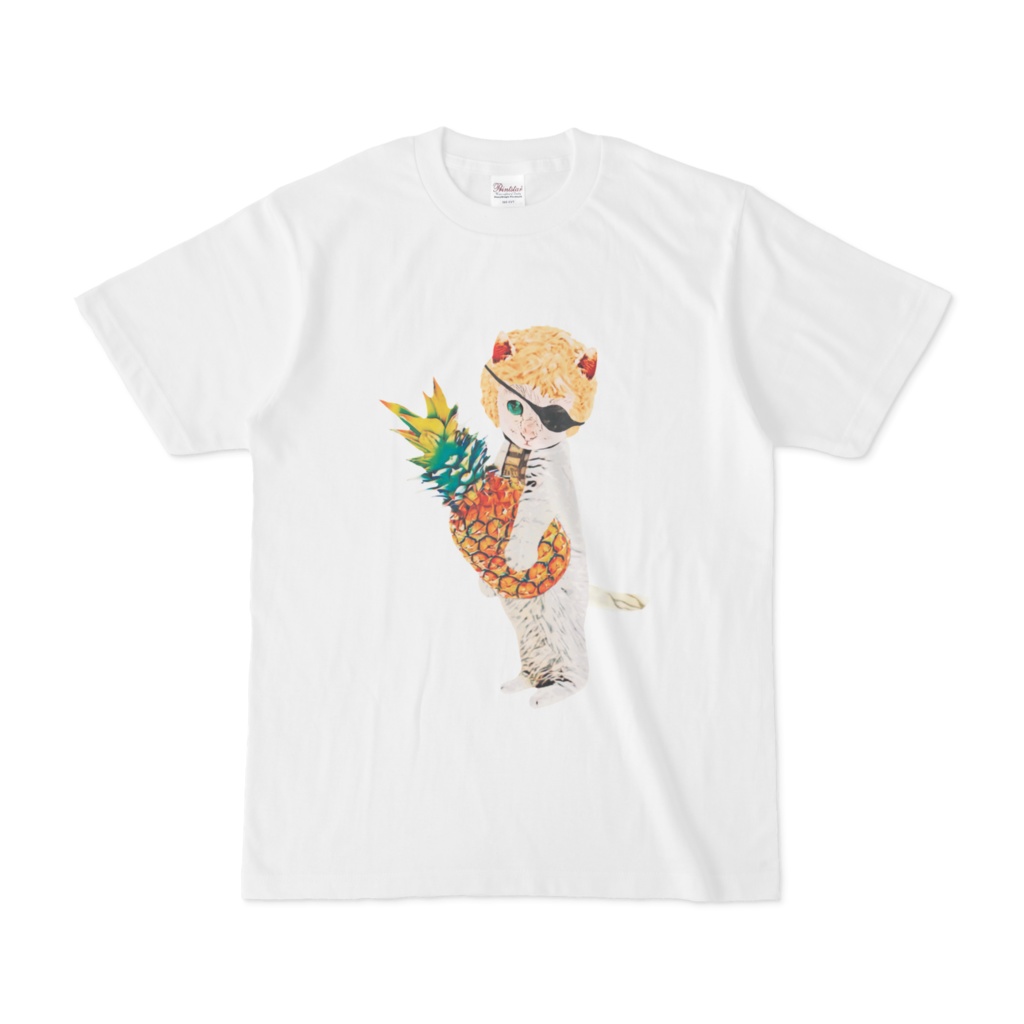 【Tシャツ】Pineapple cat