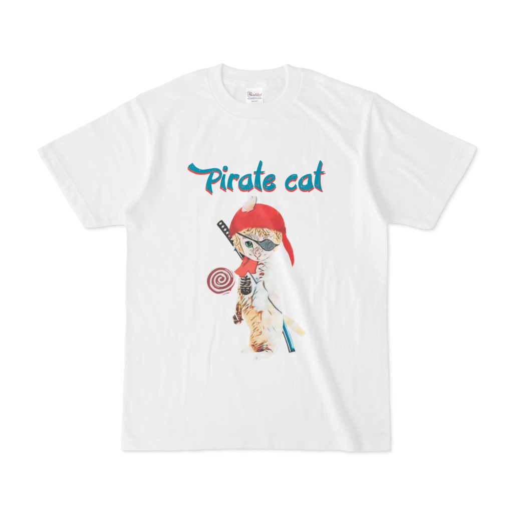 【Tシャツ】海賊キャット3