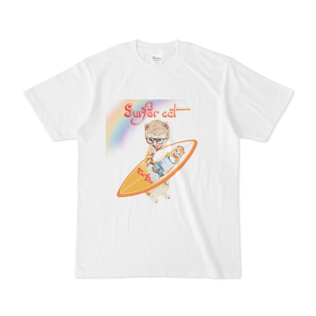 【Tシャツ】Surfer cat