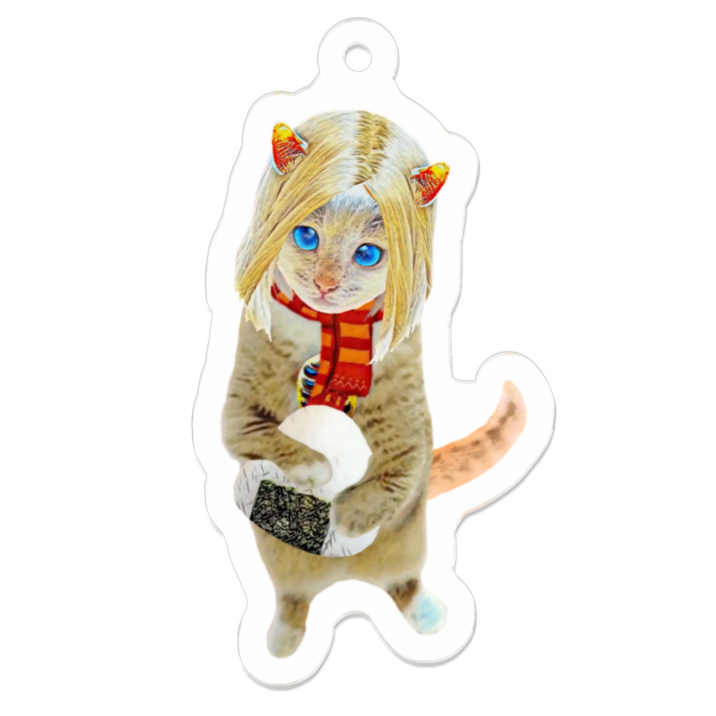 【アクリルキーホルダー】OMUSUBI CAT 2