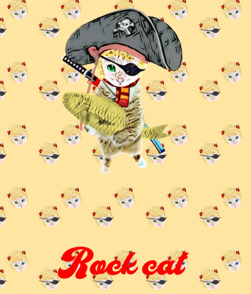 【スマホリング】Pirate cat