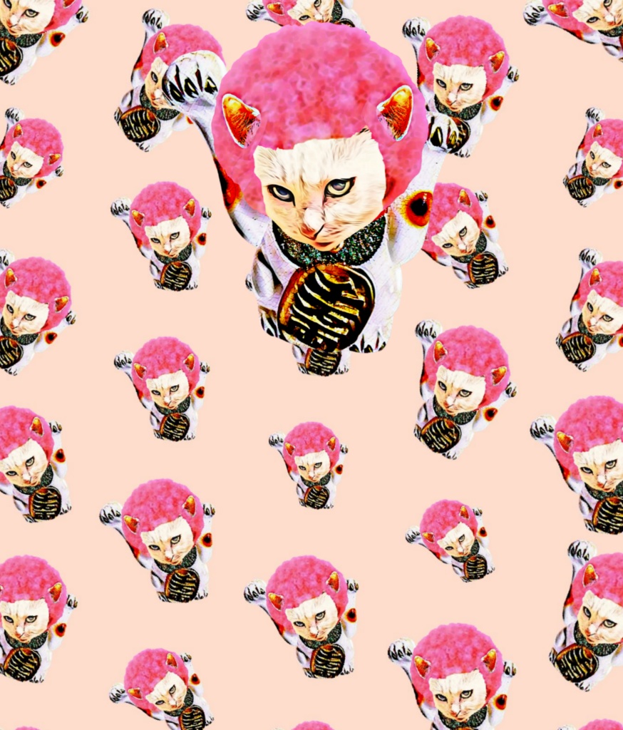 【スマホリング】BAD CAT