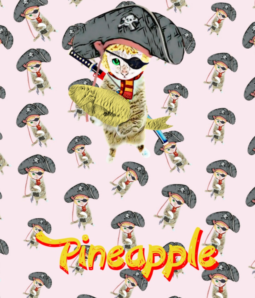 【スマホリング】Pirate cat