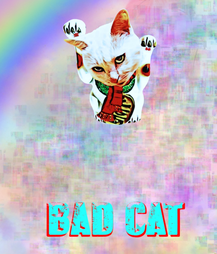 【スマホリング】BAD CAT