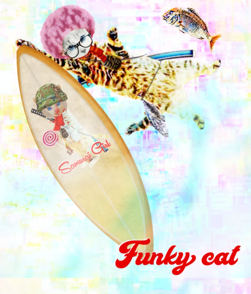 【スマホリング】Fanky cat