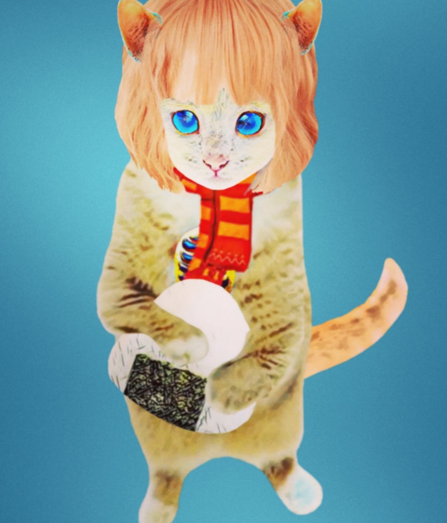 【スマホリング】OMUSUBI CAT 2