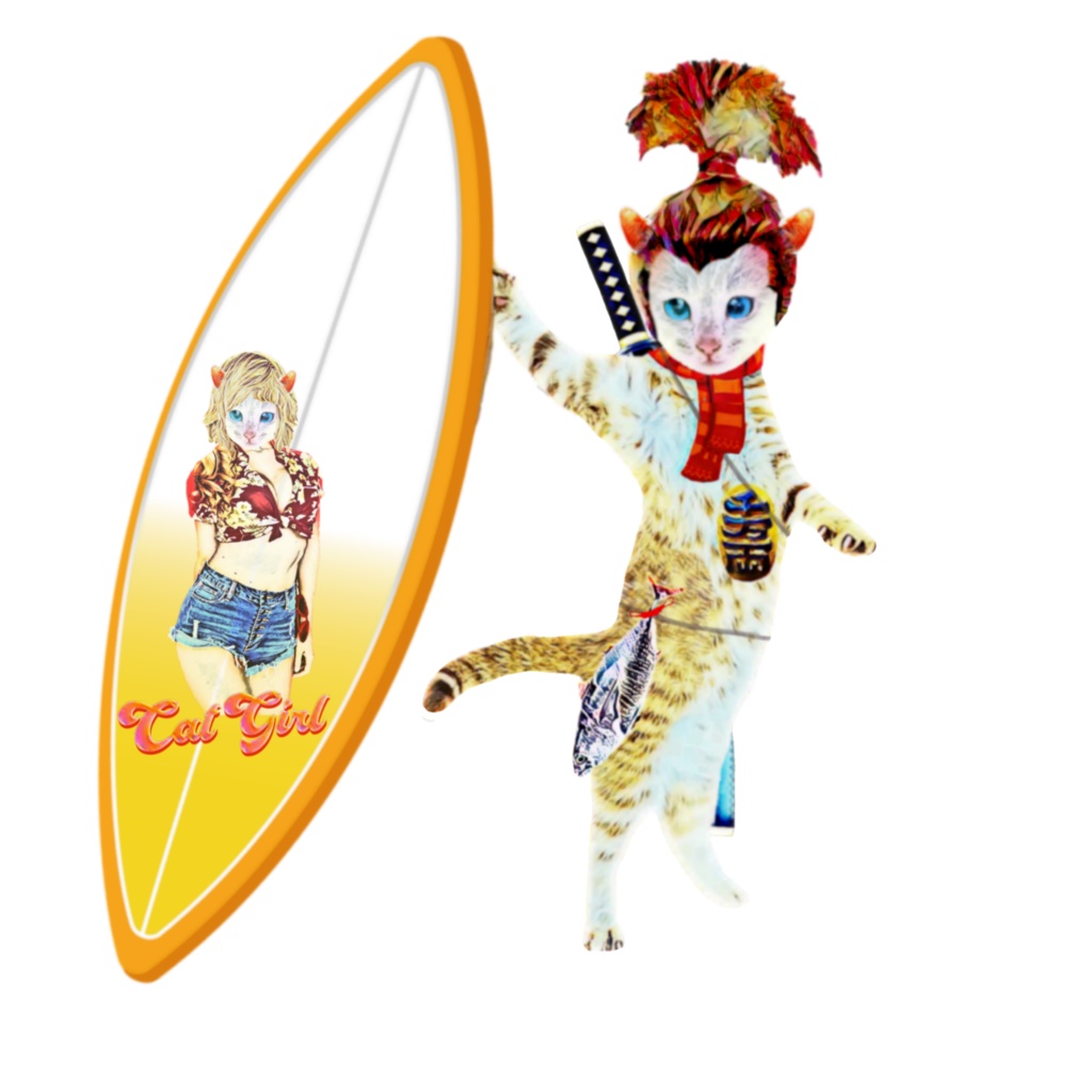 【パーカー】Samurai boy