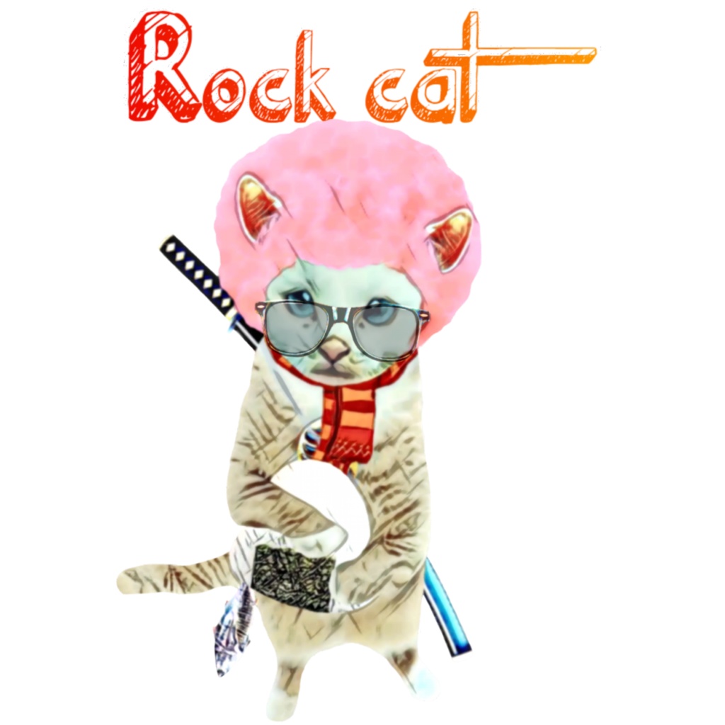 【スウェット】チビアフロCAT