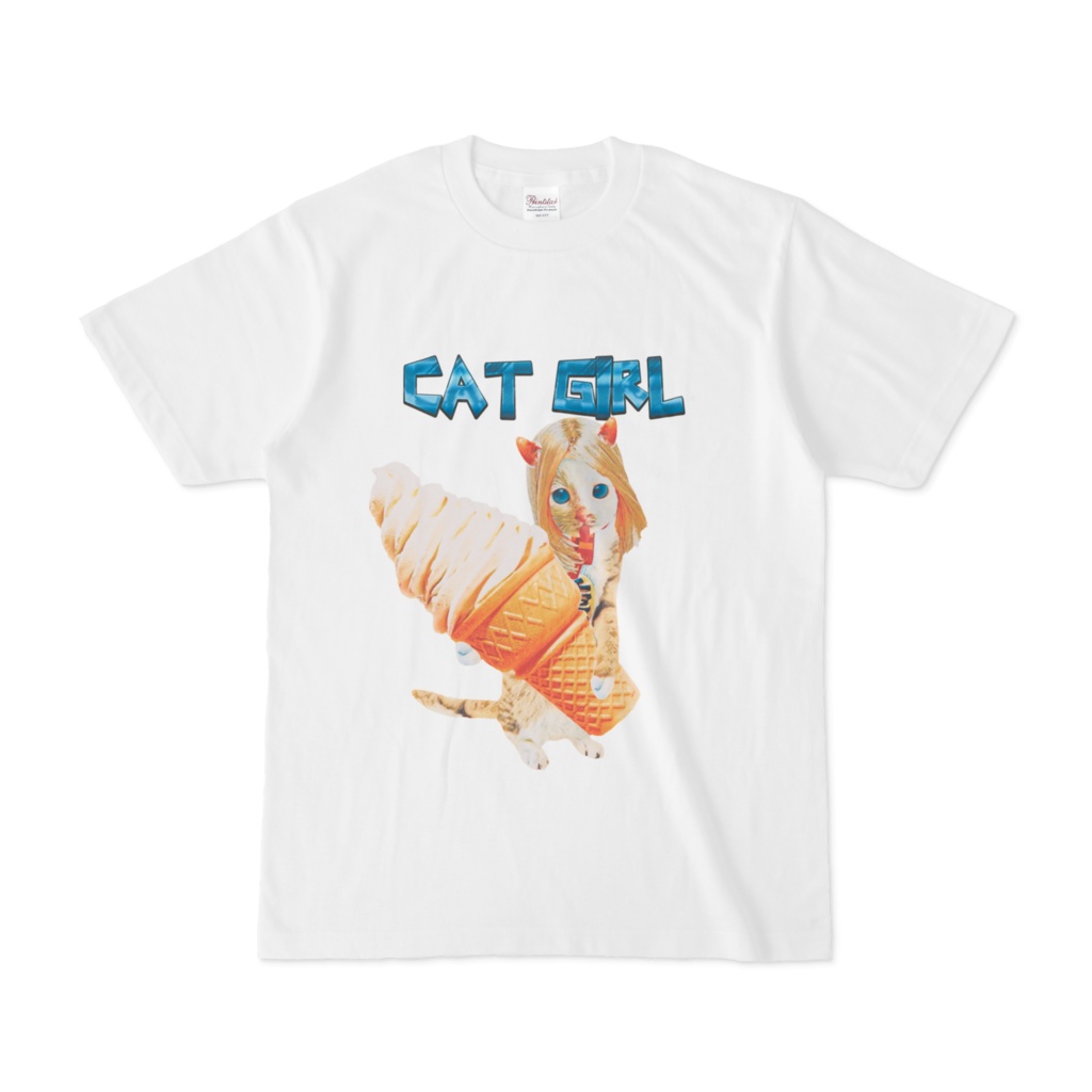 【Tシャツ】CAT GIRL