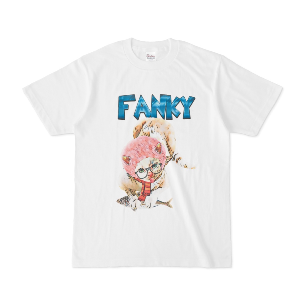 【Tシャツ】FANKY CAT ランチ