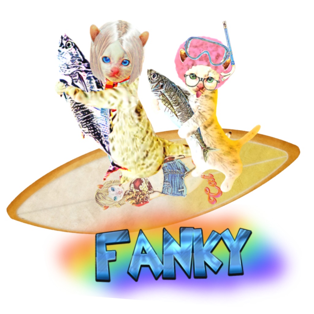 【Tシャツ】Fanky サーフィン