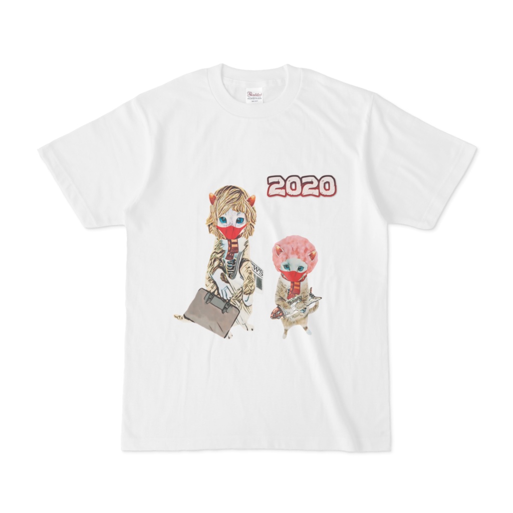【Tシャツ】CAT BOY&GIRL 2020