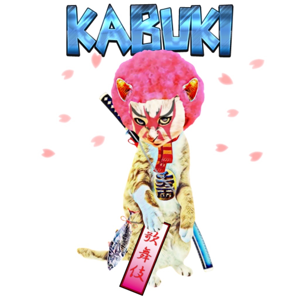 KABUKI CAT 侍