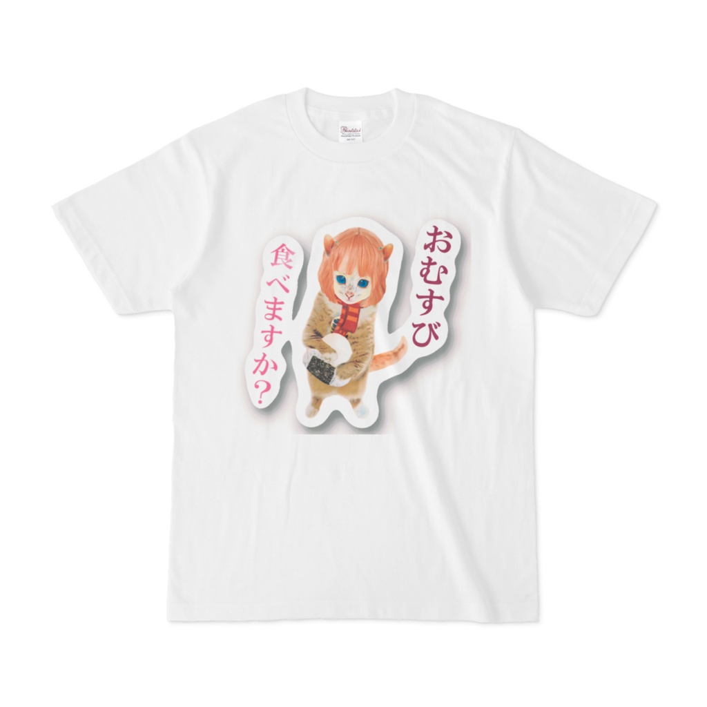 ステッカー風 CAT GIRL