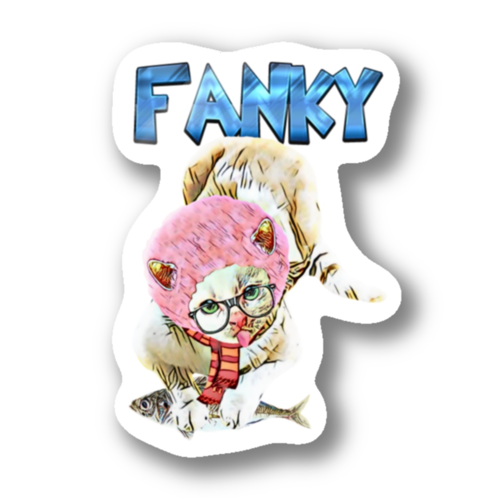 FANNY CAT ステッカー