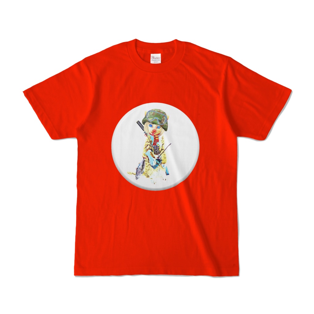 冠バッジ ミリタリーキャット