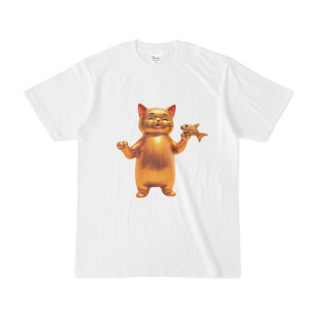 黄金の猫と魚