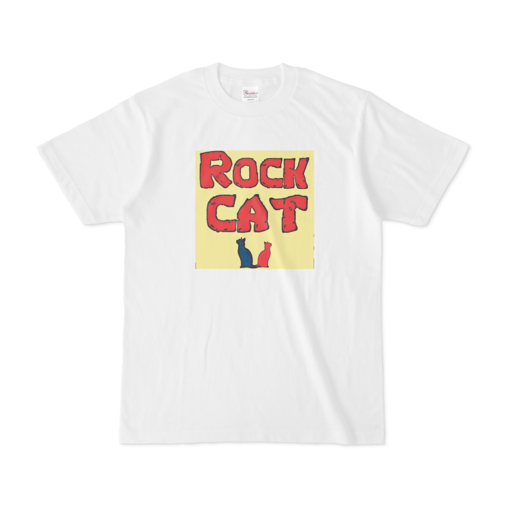 Rock cat 3 Tシャツ
