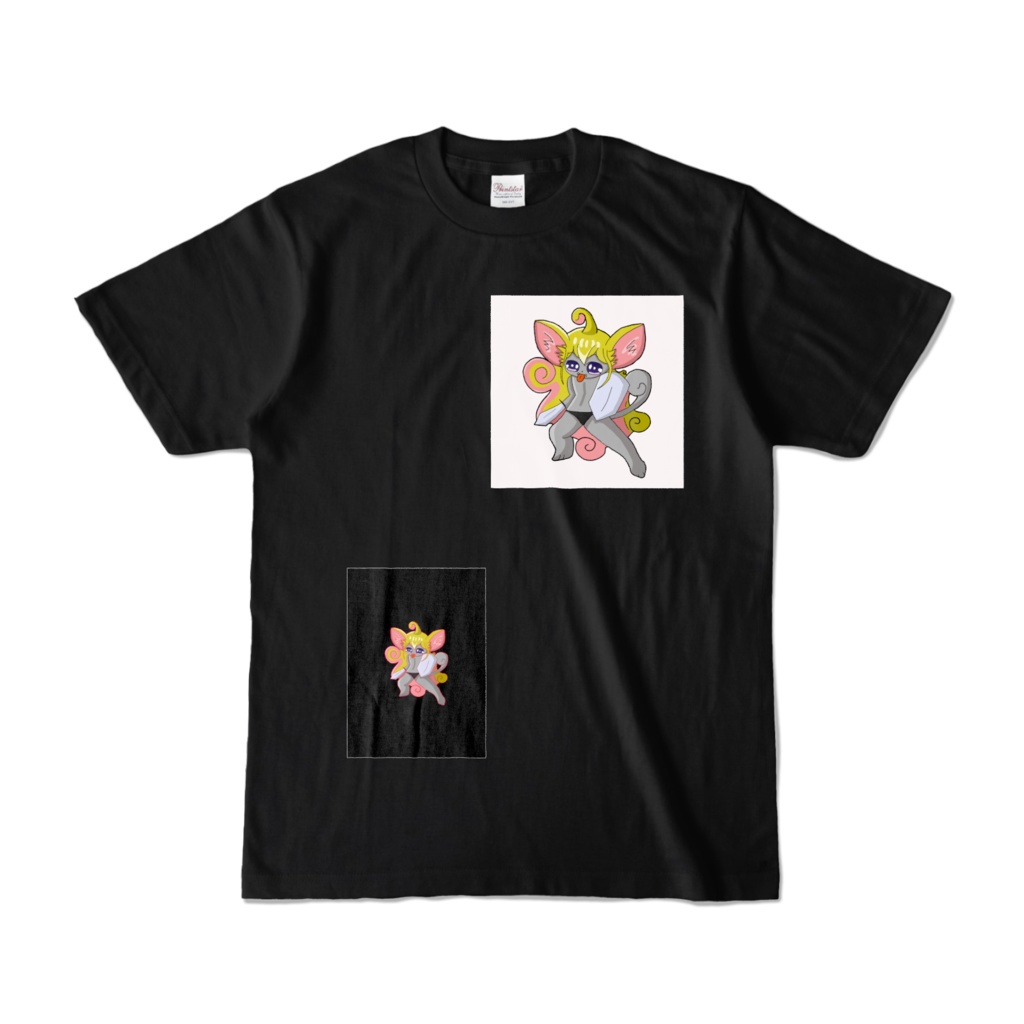 戦闘妖怪ねこ侍TシャツA