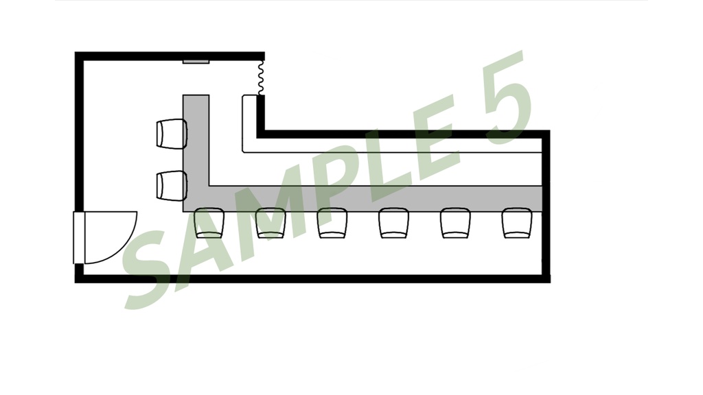 【間取り図】BAR(バー)・喫茶店 無料版あり【TRPGなど】