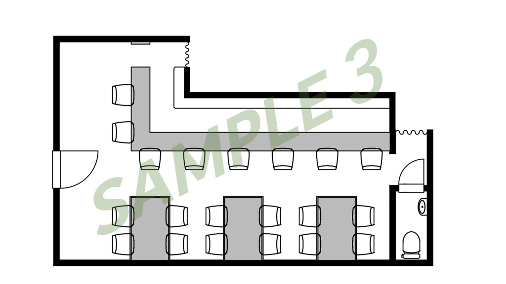 【間取り図】BAR(バー)・喫茶店 無料版あり【TRPGなど】