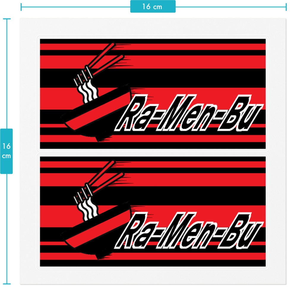 ラーメン部ステッカー