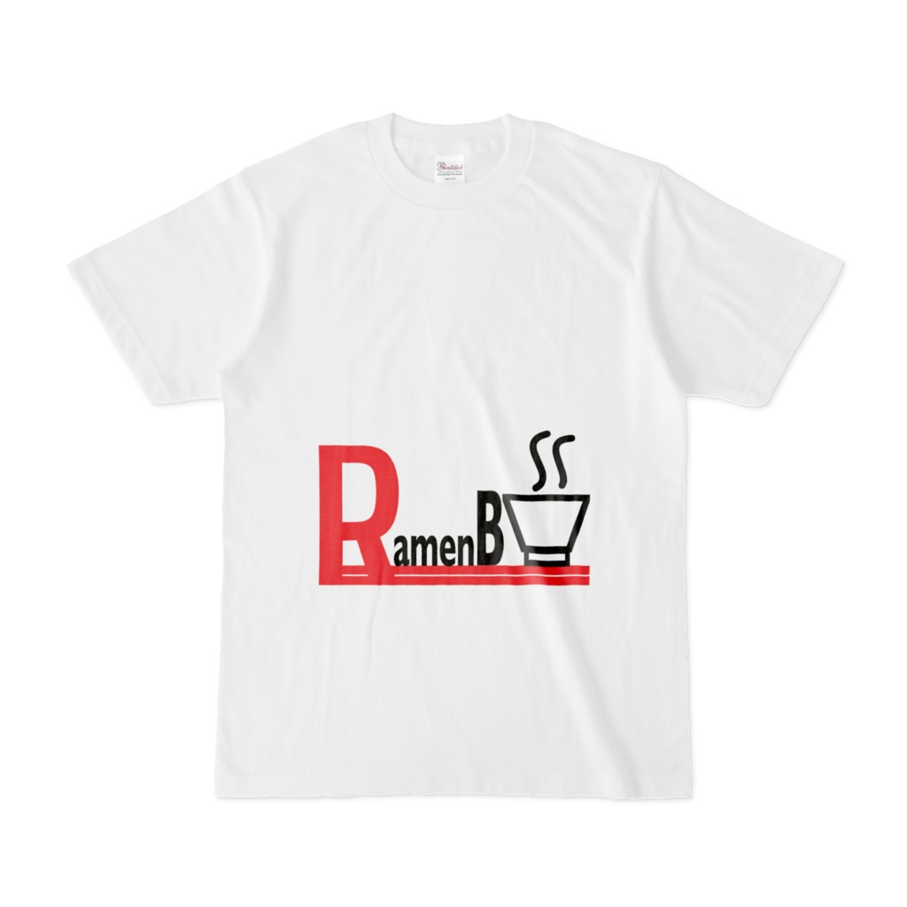 ラーメンが食べたくなるTシャツ【文字なしver】