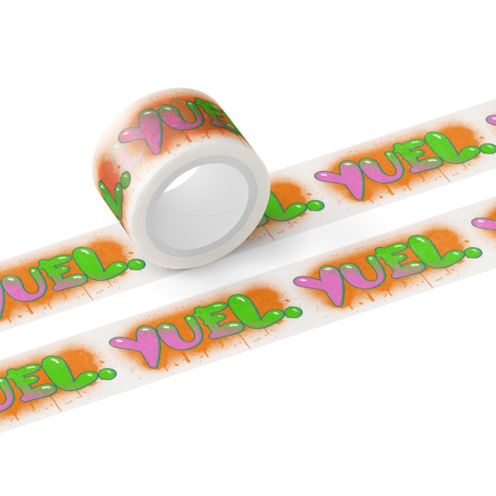 yuel,くん マスキングテープ(25mm)