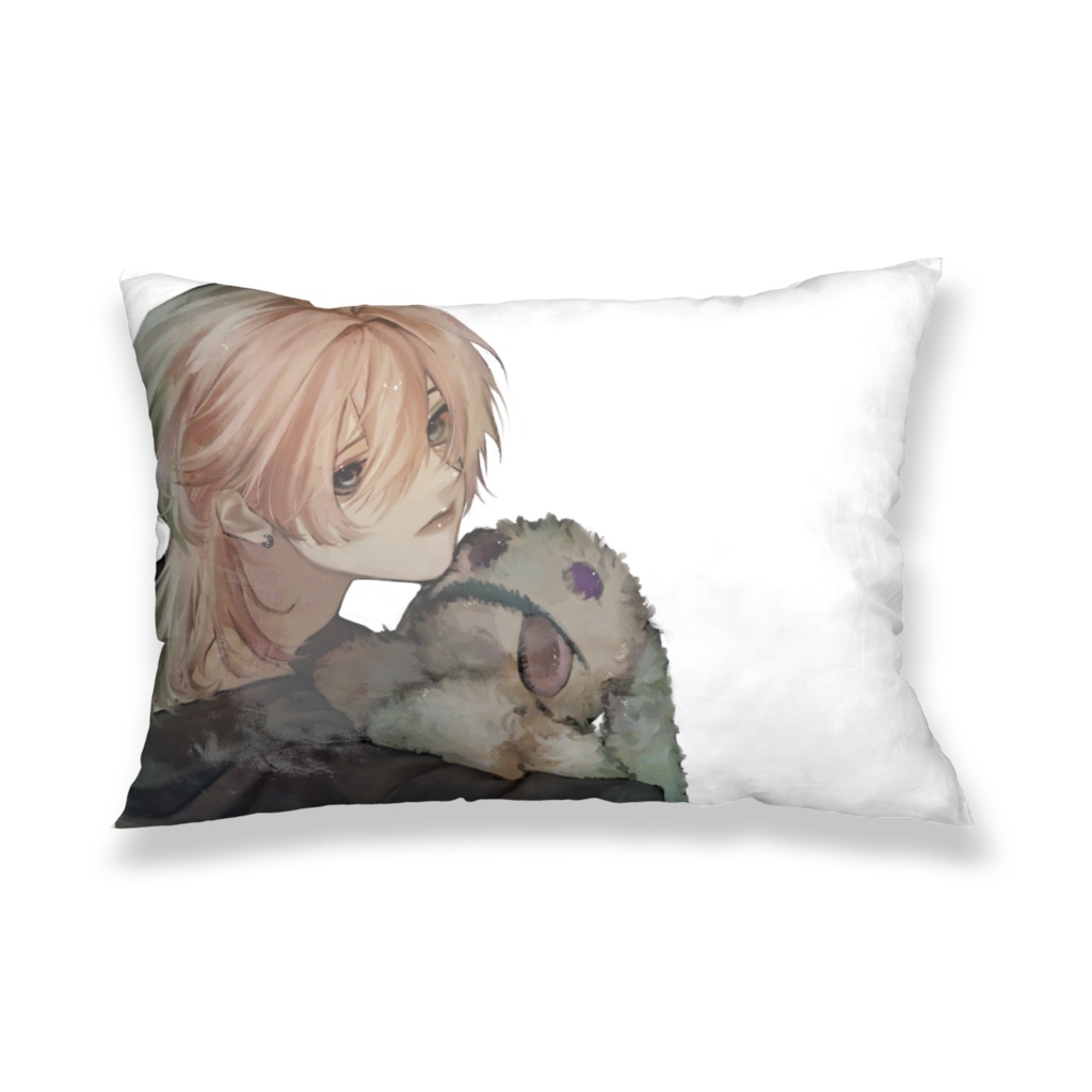 yuel.くん 枕カバー - 43x63cm - 両面