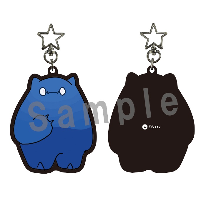 THE BINARY アクリルキーホルダー