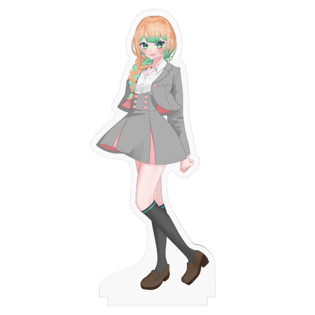 柚月にゃほ(制服)